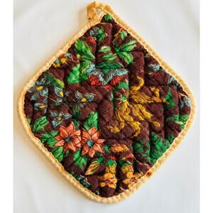 Vintage Dixie-Big Burley Tobacco Warehouse ASHEVILLE, NC Pot Holder